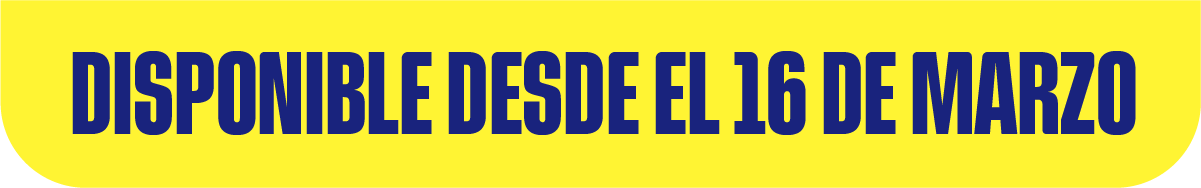 Disponible desde el 16 de Marzo